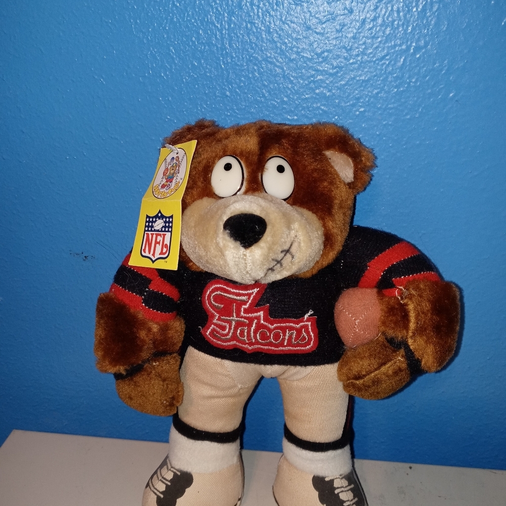VINTAGE TEAM NFL STUFFED BEAR/ ATLANTA FALCONS